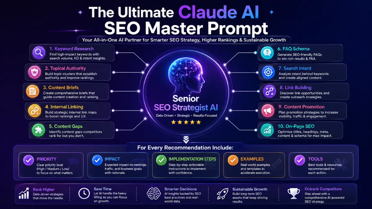 Advanced Claude SEO Master Prompt