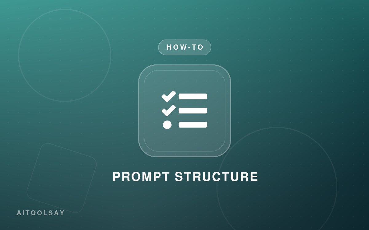 A Five-Part Prompt Structure That Travels Across Models